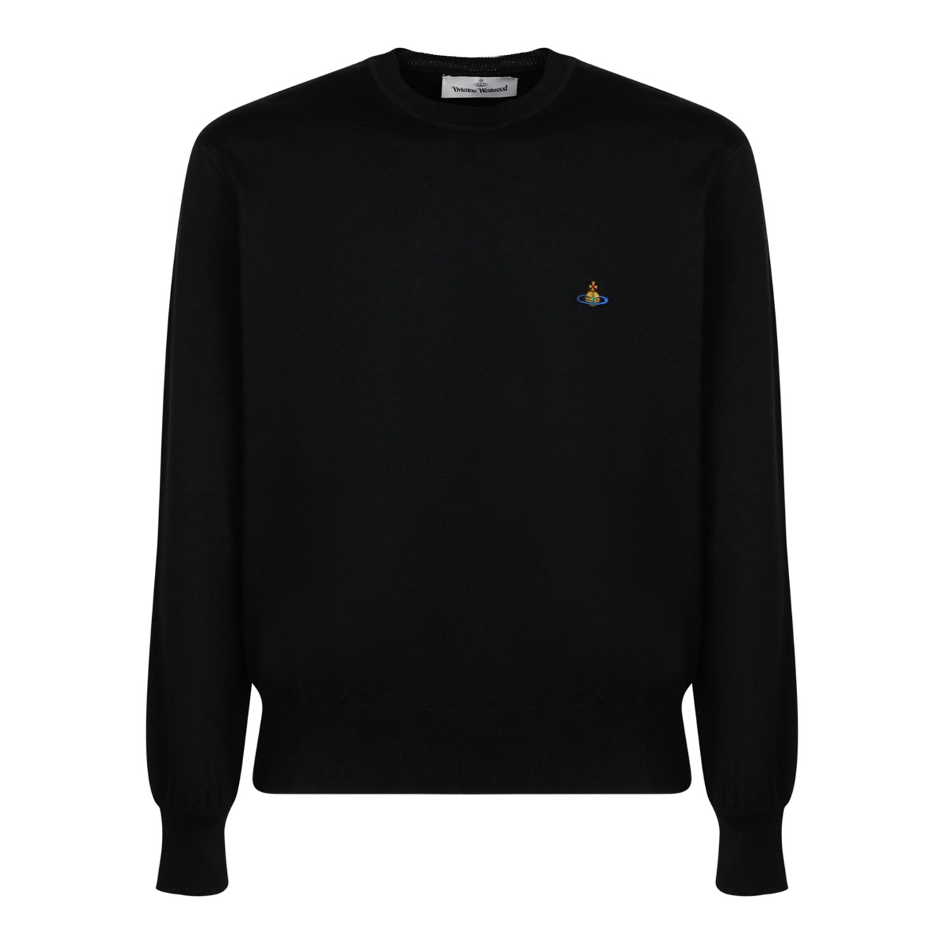 ALEX 라운드 넥 블랙 KNITWEAR
